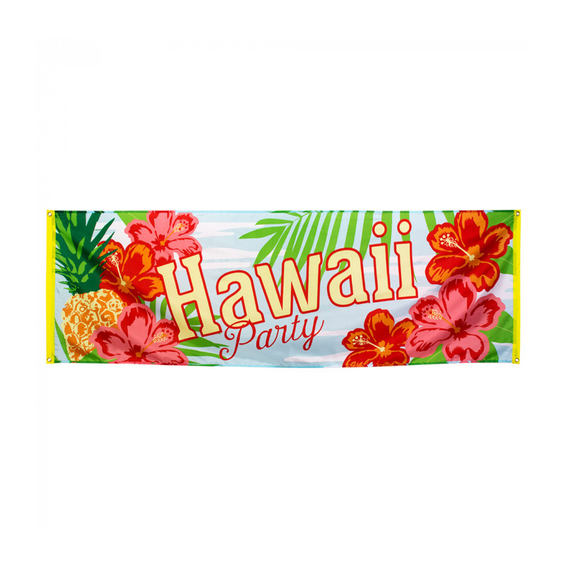 Polyesterový banner 'Hawaii party' Polyesterový banner 'Hawaii party'